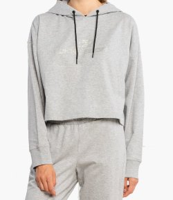 Grey Logo Hoodie