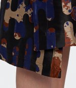 Camo Jacquard Skirt