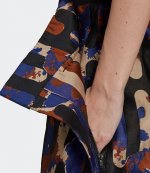 Camo Jacquard Skirt