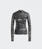 Training Long Sleeve Metallic Print Tee