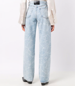 Pebble Bleach Straight-leg Jeans