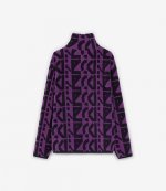 Sport Monogram Fleece Sweatshirt Purple