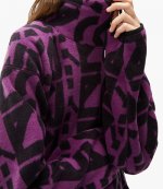 Sport Monogram Fleece Sweatshirt Purple