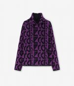 Sport Monogram Fleece Sweatshirt Purple