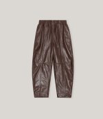 Leather Curve Trousers
