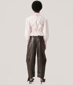 Leather Curve Trousers