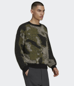 Camo Knit Crew Sweatshirt