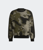 Camo Knit Crew Sweatshirt
