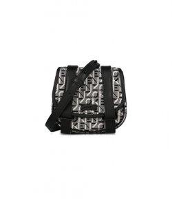 Mini Courier Jacquard Messenger Bag