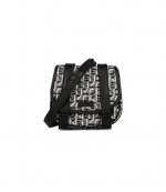Mini Courier Jacquard Messenger Bag