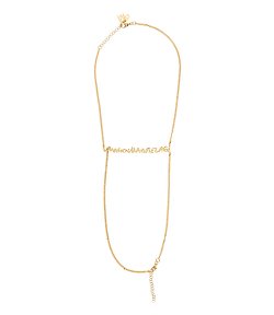 Gold Logo Necklace