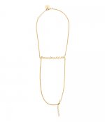 Gold Logo Necklace