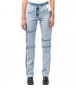 Inside Out Panelled Jeans