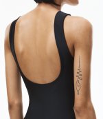Fitted Logo Tank Dress In Active Stretch