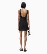 Fitted Logo Tank Dress In Active Stretch