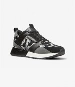 Woodland Camo Black & Grey Sneaker