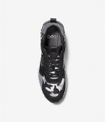 Woodland Camo Black & Grey Sneaker
