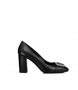 Patsy Flex Black Leather Pump