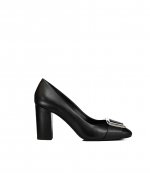 Patsy Flex Black Leather Pump