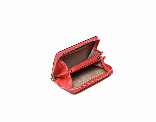 Small Rubin Red Coin Card Case