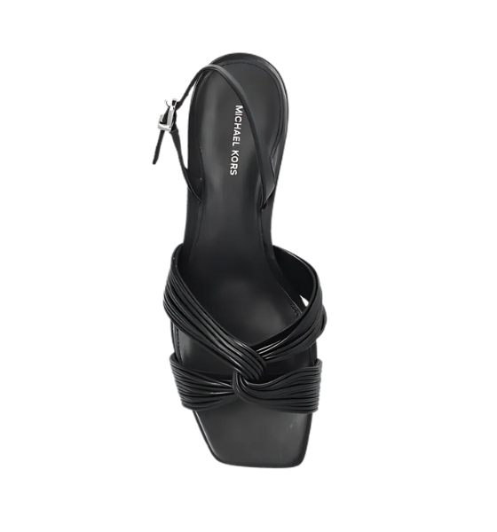 Alessia Black Kitten Sandal