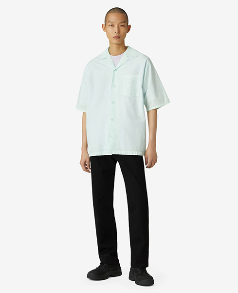 Short Sleeves Mint Shirt