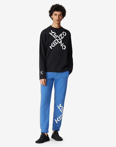 Kenzo Sport Skate Long Sleeve Black T-Shirt