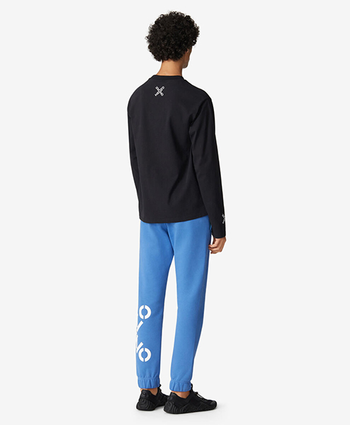 Kenzo Sport Skate Long Sleeve Black T-Shirt