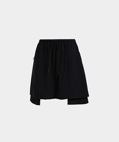 Oversized Black Short