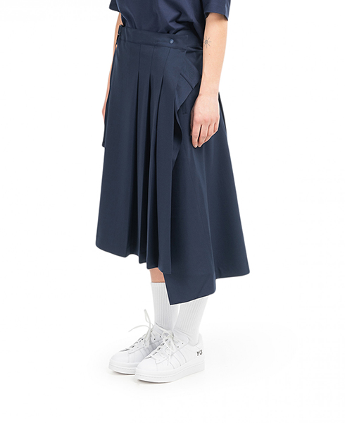 Classic Refined Navy Skirt