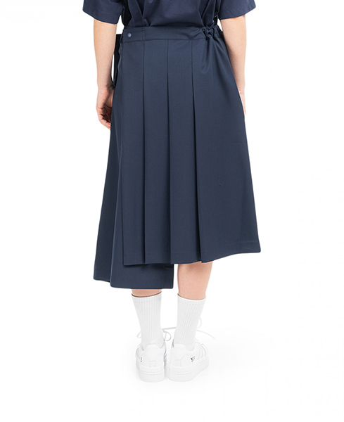 Classic Refined Navy Skirt