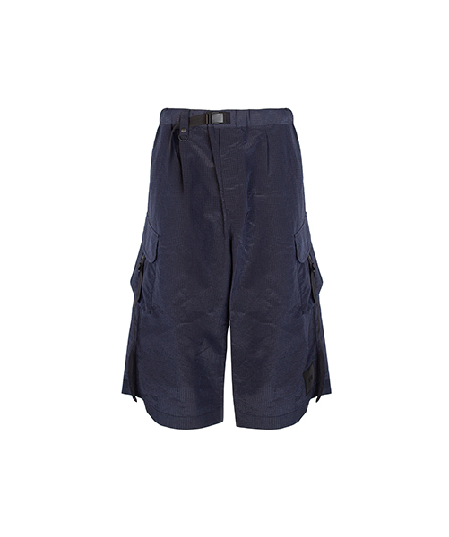 Stretch Navy Hooded Vest