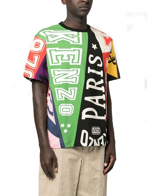 Multicolor Cotton Tee