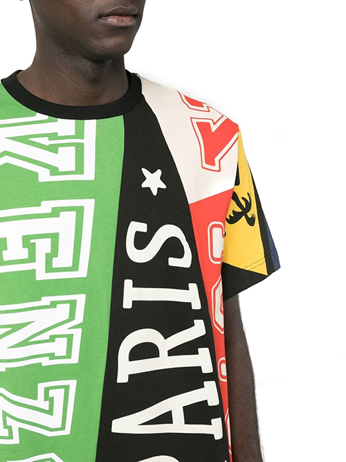 Multicolor Cotton Tee