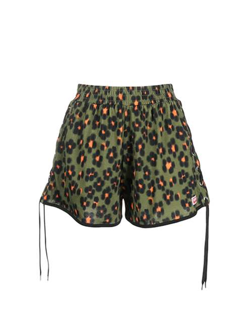 Hana Leopard Shorts Lace