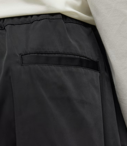 NYL Twill Black Short