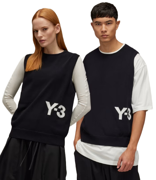 Knit Black Vest