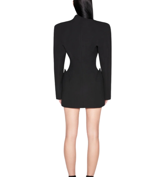 Black Sculptural Jacket