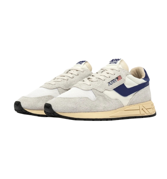 Reelwind Low Man Suede/Net Wht/Lmoges