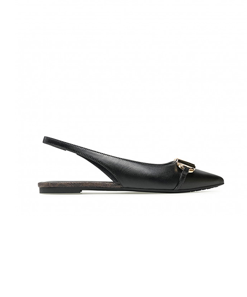 Izzy Black Leather Flex Sling