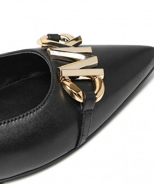 Izzy Black Leather Flex Sling