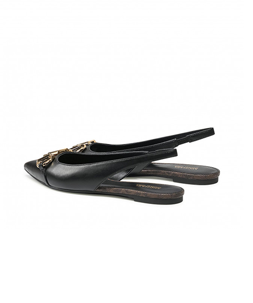 Izzy Black Leather Flex Sling