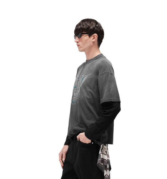 Stained Black Westside T-Shirt