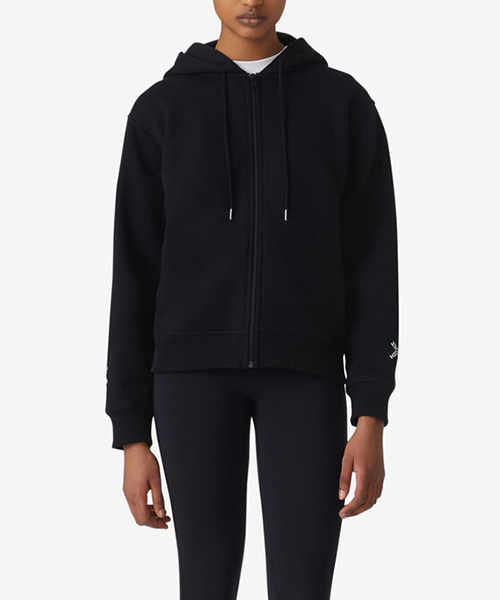 Sport 'Big X' Zipped Sweatshirt Black