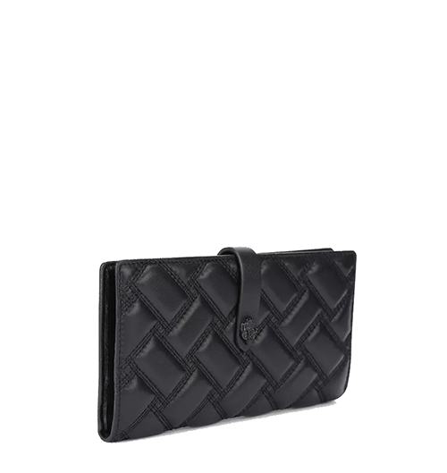 Black Leather Soft Wallet
