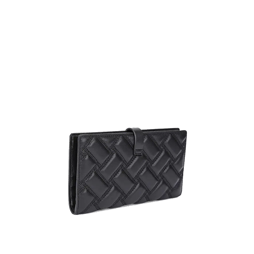 Black Leather Soft Wallet