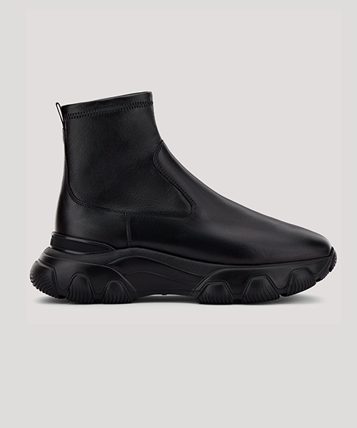Hyperactive Black Ankle Boots
