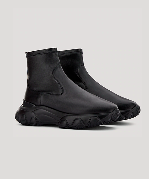 Hyperactive Black Ankle Boots
