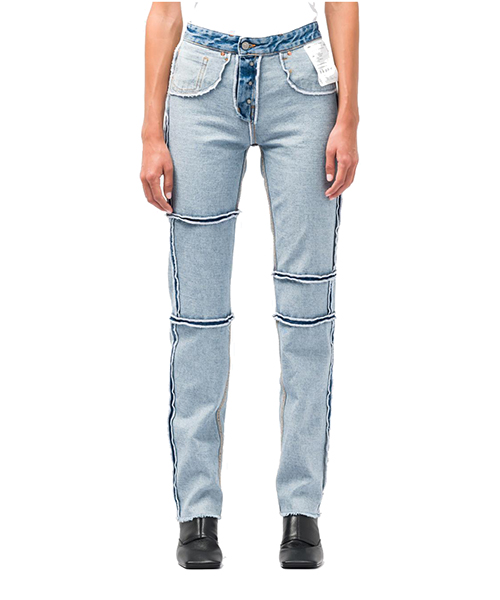 Inside Out Panelled Jeans