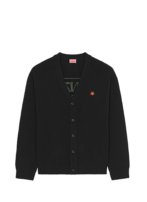 Kenzo Paris Merino Wool Cardigan